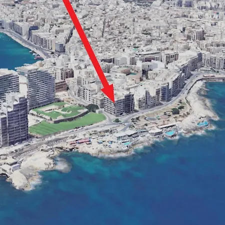 Vista Mare, Sea Front, Terrace, Free Parking Apartment Sliema